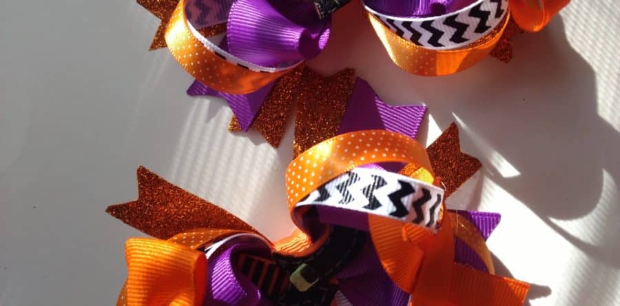 Witch shoe bow